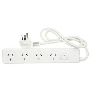 Jackson 4 Outlet Surge Protected Powerboard PT5944