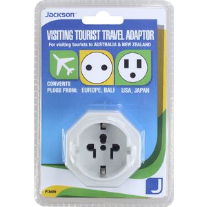 Jackson Visiting Tourist Travel Adaptor USA and Asia