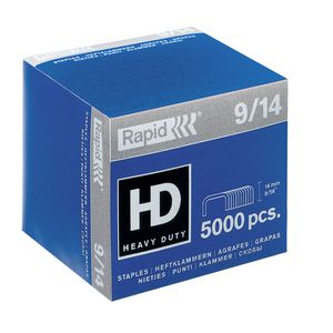 Rapid 9/14 Staples 5000 Box