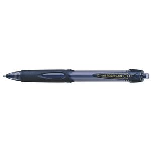 Uni PowerTank Retractable Ballpoint Pens Black 4 Pack