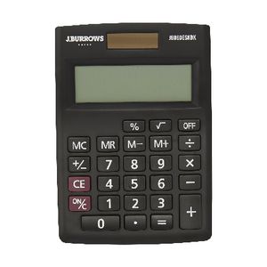 J.Burrows Desktop Calculator Black