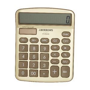 J.Burrows Desktop Calculator Gold