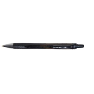 J.Burrows Retractable Ballpoint Pens Black 3 Pack
