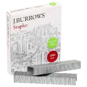 J.Burrows 23/10 Staples 1000 Pack