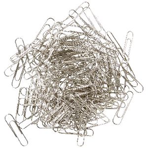 J.Burrows 33mm Paper Clips Silver 700 Pack