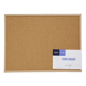 J.Burrows Oak Cork Board 45 x 60cm