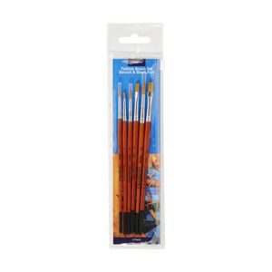 J.Burrows Pony Paint Brush Set Assorted 4 Piece