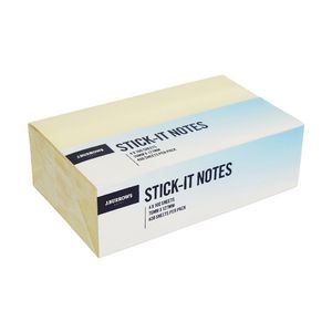 J.Burrows Stick-it Notes 76 x 127mm 4 Pack
