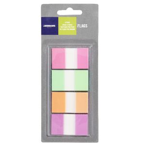 J.Burrows Flags 25x44mm Assorted 4 Pack
