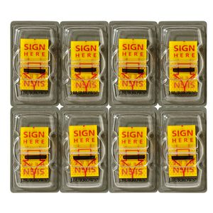 J.Burrows Sign Here Flags 25 x 44mm 8 Pack