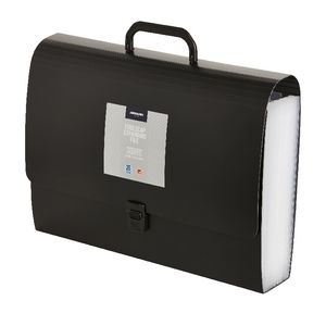 J.Burrows Expanding File Foolscap 26 Pocket Black