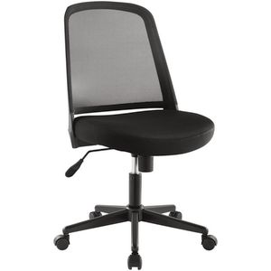 Acton Medium Back Mesh Chair Black