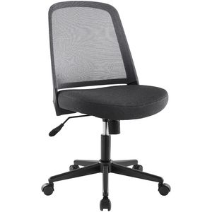 Acton Medium Back Mesh Chair Grey