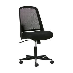 Acton Mesh Medium Back Chair Black