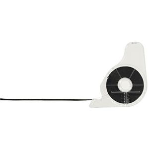 J.Burrows Adhesive Grid Tape Black 3mm x 20m