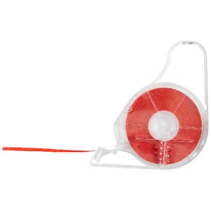 J.Burrows Adhesive Grid Tape Red 3mm x 20m