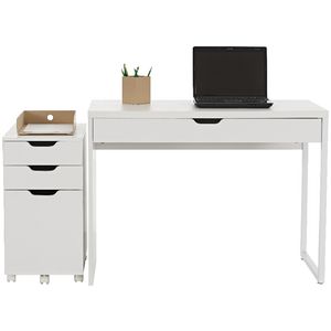 Archie Desk and Pedestal