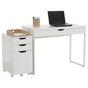 Archie Desk and Pedestal