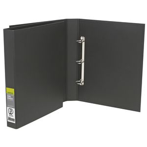 J.Burrows Binder A3 3 D-Ring 38mm Black 12 Pack