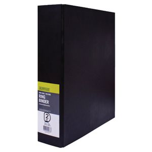 J.Burrows Binder A4 2 D-Ring 50mm Black