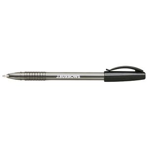 J.Burrows Ballpoint Pens Black 10 Pack