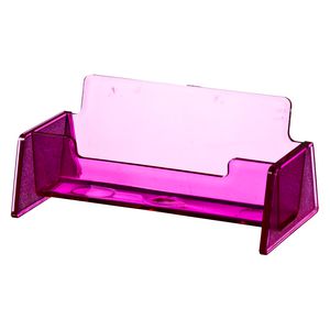 J.Burrows Business Card Holder Tinted Pink