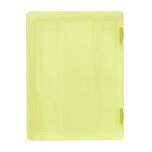 J.Burrows Stationery Case A4 Clip Closure Green
