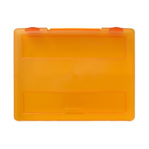 J.Burrows A4 Stationery Case with Handle Orange