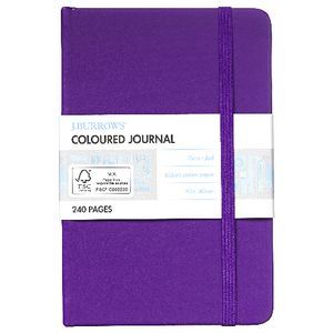J.Burrows Pocket Journal 240 Page Purple