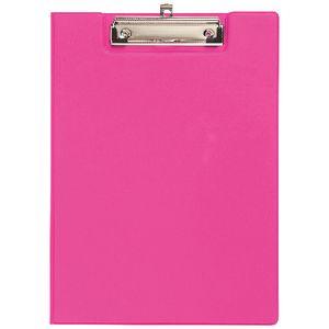 J.Burrows A4 Clipfolder PE Pink