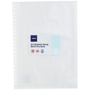 J.Burrows Display Book Refill A4 Light Weight 10 Pack