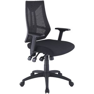 Doncaster High Back 3-Lever Ergonomic Chair Black