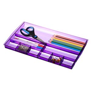 J.Burrows Drawer Tidy Tinted Purple