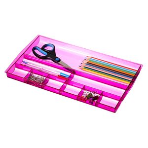 J.Burrows Drawer Tidy Tinted Pink