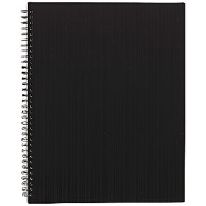 J.Burrows Display Book A4 20 Pocket Fixed Black