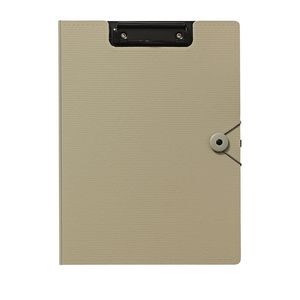 J.Burrows Foam Clipfolder A4 Warm Grey
