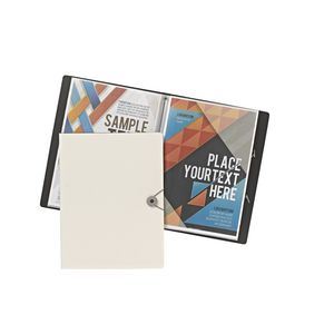 J.Burrows A4 Foam Display Book 20 Pockets White