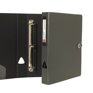 J.Burrows Foam Binder A4 3 D-Ring 38mm Grey