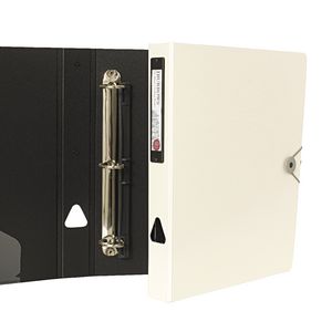 J.Burrows Foam Binder A4 3 D-Ring 30mm White