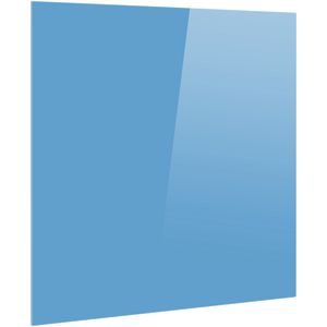 J.Burrows Magnetic Glass Board 400 x 400mm Blue