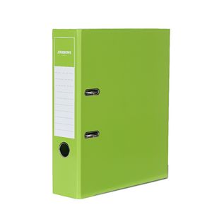 J.Burrows Gloss Lever Arch File A4 2 Ring Green