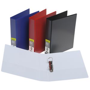 J.Burrows Insert Binder A4 2 D-Ring 38mm Red