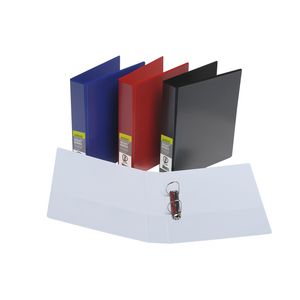 J.Burrows Insert Binder A4 2 D-Ring 38mm White 15 Pack