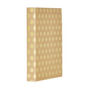 J.Burrows A4 2 D-Ring Binder Kraft Gold