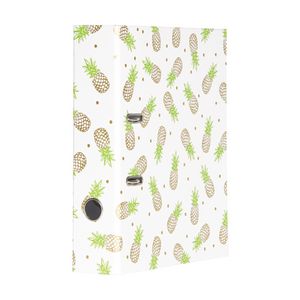 J.Burrows A4 Lever Arch File Pineapple Gold