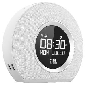 JBL Bluetooth Clock Radio White