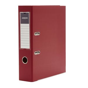 J.Burrows PP Lever Arch A4 2 Ring Red
