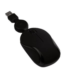 J.Burrows Retractable Mouse Black