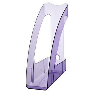 J.Burrows Magazine File Tinted Purple 8 Pack