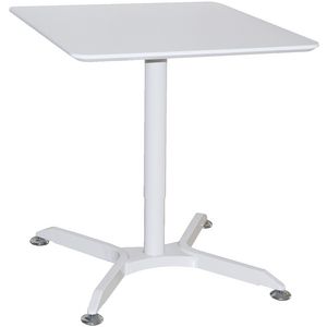 Matrix Gas Lift Square Table White